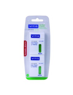 Vitis Dental Tape Avec Fluoruro et Menthe 2x50m