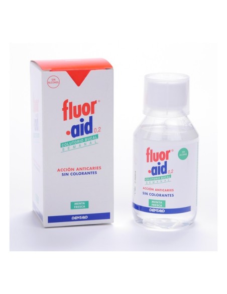 Fluor Aid Bain De Bouche Hebdomadaire 150ml
