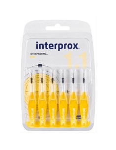 Interprox 1.1 Interproximaux Mini 6 Unités