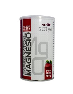 Sotya Carbonato De Magnesio Fresa 180g