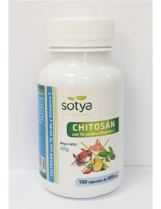 Sotya Chitosan Te Verde Vit C 100 Caps
