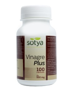Sotya Vinagre Plus 550 Mg 100 Caps