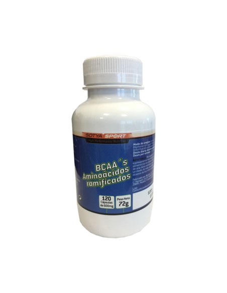 Sotya Bcaa's 120 Capsulas De 600mg