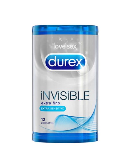 Durex Invisible Préservatifs 12 Unités