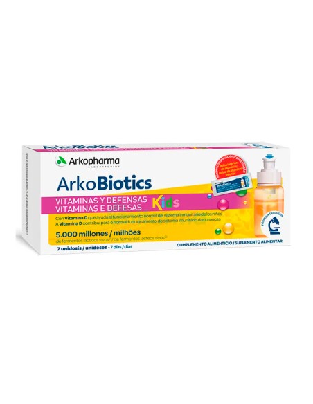 Arkopharma Arkobiotics Vitamine & Défense Enfants 7 Doses