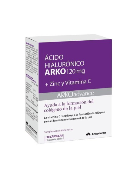 Arkopharma Arkoadvance Acide Hyaluronique 30 Capsules