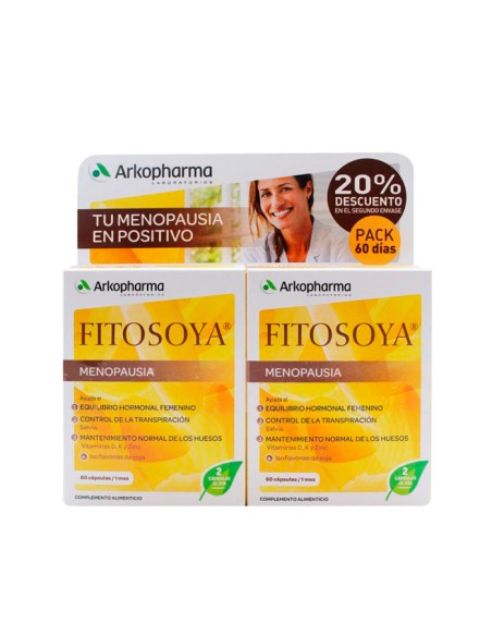 Arkopharma Fitosoya 60 Capsules Duplo