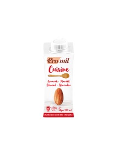 Nutriops Ecomil Cuisine Almond Nature 200ml