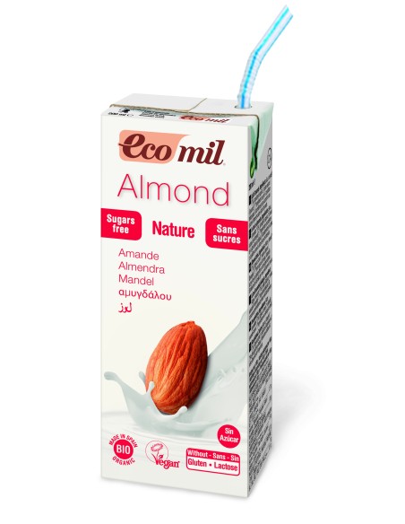 Nutriops Ecomil Almond Nature Bio 200ml