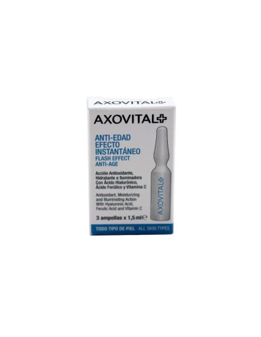 Axovital Ampoules Flash Avoxital 3x 1,5ml Axovital Ampoules Flash Avoxital 3x 1,5ml