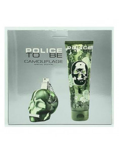 Police To Be Camouflage Eau De Toilete Vaporisateur 40ml Coffret 2 Pro