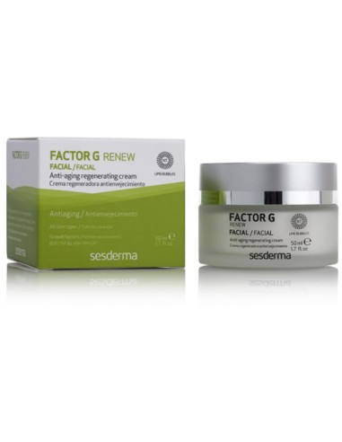 Sesderma Factor G Renew Anti Aging Regererating Cream 50ml Sesderma Factor G Renew Anti Aging Regererating Cream 50ml