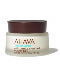 Ahava Time To Smooth Soin Hydratant Anti Age Teint Parfait Spf20 50ml