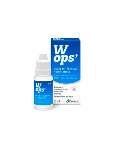 Gouttes hydratantes Deiters Wops 10ml 0.3%.
