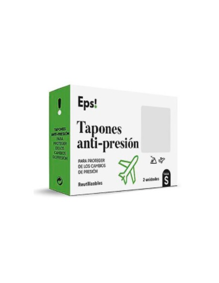 Eps Anti-Pressure Ear Plugs Size S 2 Units