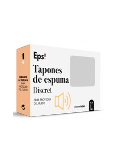 Eps Foam Ear Plugs Discret 6 Units Size L