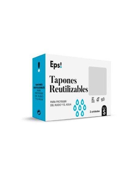 Eps Reusable Ear Plugs Size S 2uts