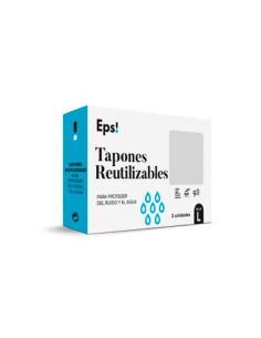 Eps Reusable Ear Plugs Size L 2uts