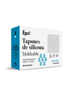 Eps Mouldable Silicone Ear Plugs 6 Units