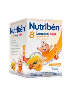 Nutribén 8 Céréales, Miel et Noix 600g