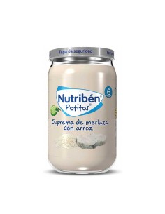 Nutribén Potito Merlu, Pois et Carotte 235g