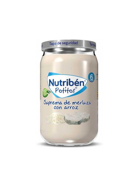 Nutribén Potito Suprema Merlu et Riz 235g