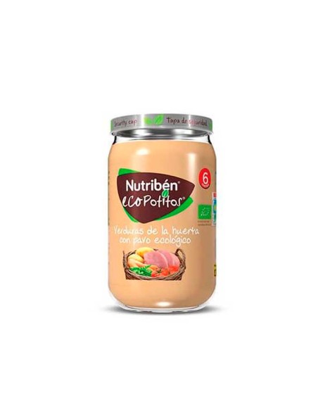 Nutribén Ecopotitos Légumes et Dinde 235g