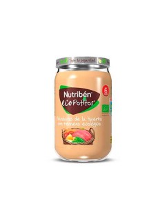 Nutribén Ecopot Légumes du Jardin avec Viande de Bœuf Biologique 23