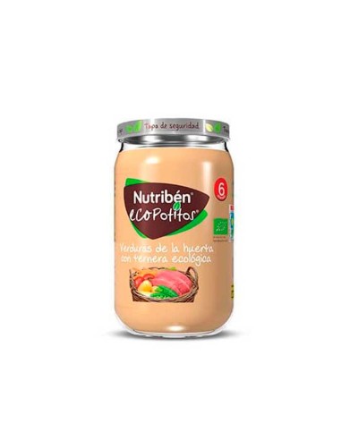 Nutribén Ecopot Légumes du Jardin avec Viande de Bœuf Biologique 23 Nutribén Ecopot Légumes du Jardin avec Viande de Bœuf Biologique 23