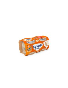 Nutriben Nutribén Potito Bipack Manzana, Naranja, Platano y Galleta 2