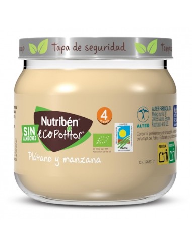 Nutriben Ecopotito Banane Pomme 120g