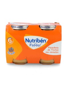 Nutribén Potito Macédoine Fruits et Céréales 2x190g