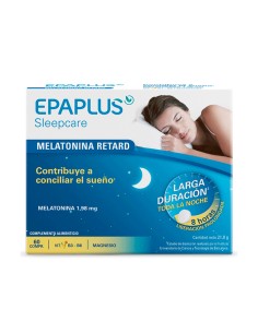 Epaplus Melatonina Retard Sans Tryptophane 60 Comprimés