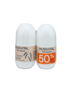 Mussvital Botanics Deo Forte 75ml Set 2 Unites