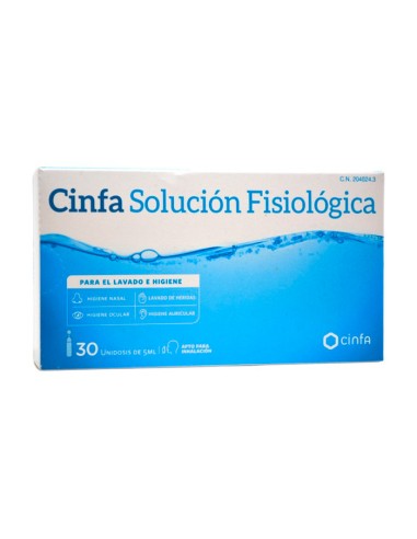 Cinfa Solution Physiologique 20 Unités