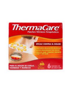 Thermacare Thermal Patches Terapeutic Neck Shoulders & Dolls 6 Units