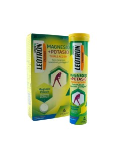 Leotron Vitalité Magnésium+ Potassium 36 Comprimés Effervescents