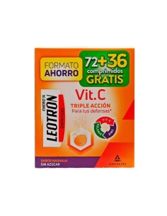 Leotron Vitamine C 72+36 Comprimés effervescents