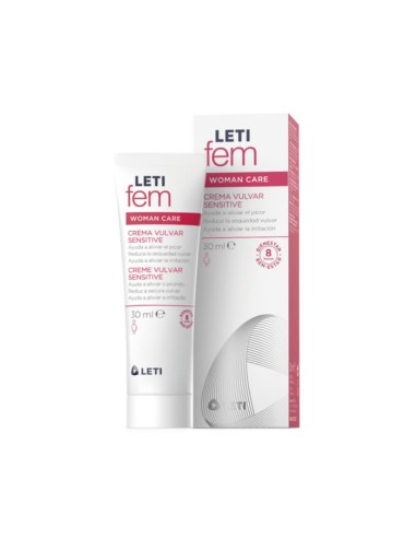 LetiFem Womn Care Crème Vulvaire Sensitive 30ml