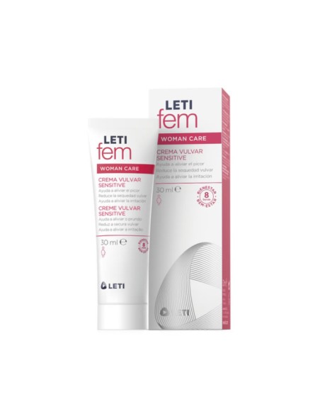 LetiFem Womn Care Crème Vulvaire Sensitive 30ml