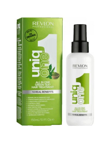Revlon Uniq One Green Tea All In One Hair Treatment 150ml Revlon Uniq One Green Tea All In One Hair Treatment 150ml