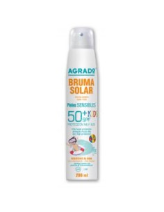 Agrado Bruma Seca Solar Spf50 Kids 200ml