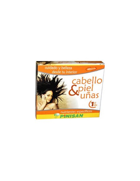 Pinisan Cabello Piel Uñas 40 Caps