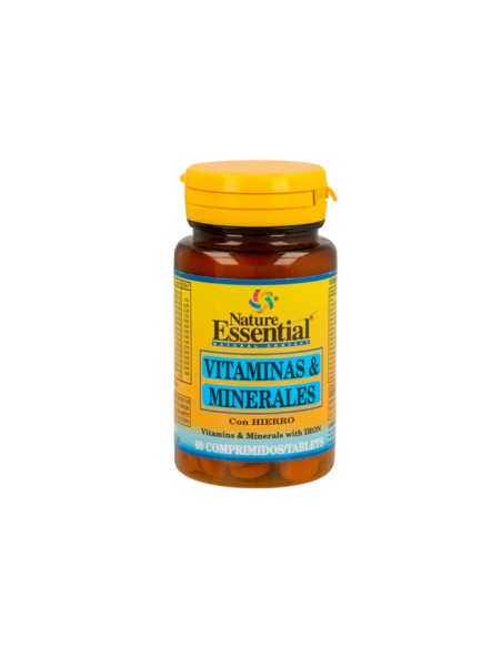 Nature Essential Vitamines et Minéraux 60 Comprimés