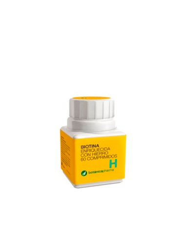 Botanicanutrients Biotin with Iron 60Comp Botanicanutrients Biotin with Iron 60Comp
