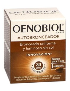 30 Cápsulas Autobronceadoras Oenobiol