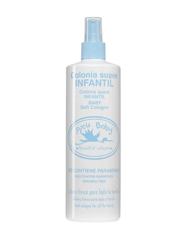 Picu Baby Infantil Colonia Suave Spray 500ml Picu Baby Infantil Colonia Suave Spray 500ml