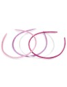 Inca Fine Headbands With Glitter 4 Units