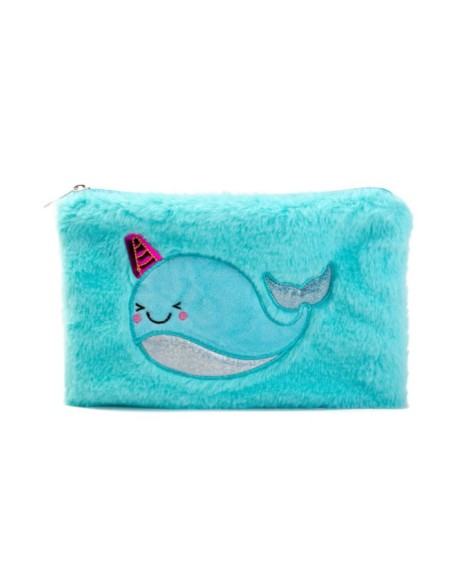Inca Whale Pompom Case