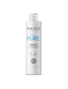 Macca Clean & Pure Cleansing Gel With Microparticules 200ml